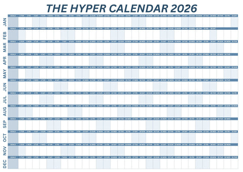 The Hyper Calendar 2026