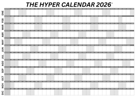 The Hyper Calendar 2026
